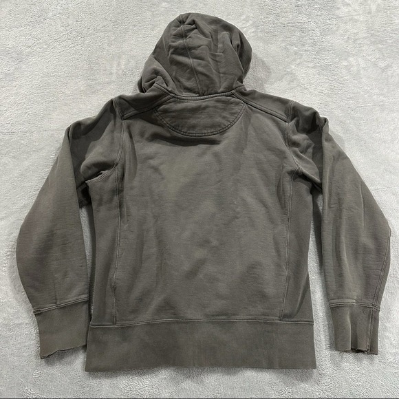 American Giant Hoodie Mens M Gray Full Zip Sweatshirt Cotton Heavy USA Made Y2K - Picture 3 of 11